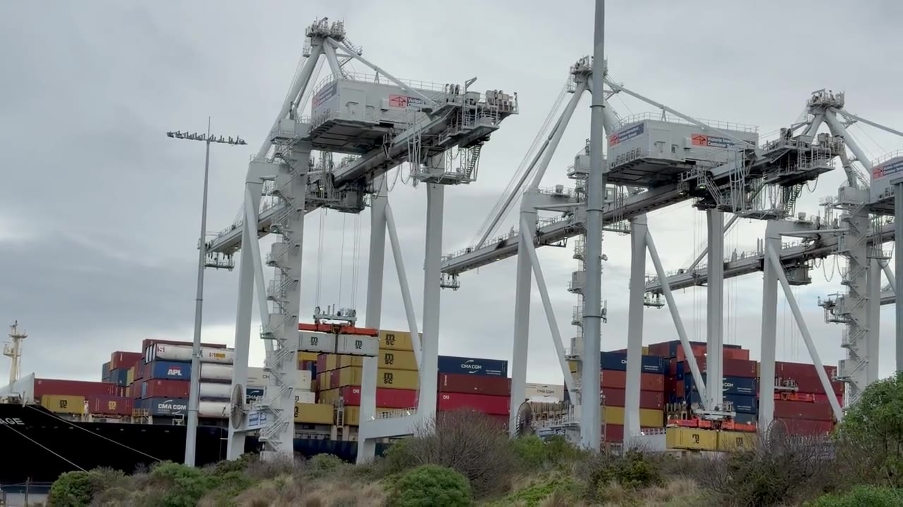 Australian container port operations